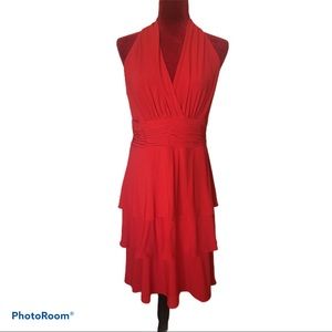 💋NWT Red Halter Dress